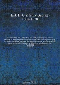 The new army list : exhibiting the rank, standing, and various services of every regimental officer in the Army serving on full pay, including the Royal Marines; distinguishing those who have served in the peninsula, who were at Waterloo, who have receive