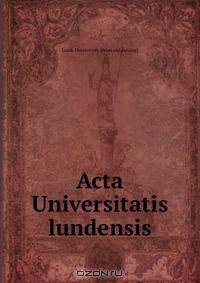 Acta Universitatis lundensis