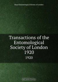 Transactions of the Entomological Society of London
