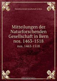 Mitteilungen der Naturforschenden Gesellschaft in Bern
