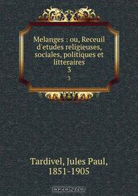 Melanges : ou, Receuil d