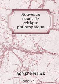 Nouveaux essais de critique philosophique