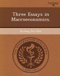 Three Essays in Macroeconomics.