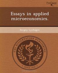 Essays in applied microeconomics.