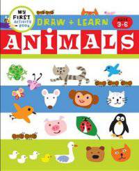 Draw + Color Fun. Animals