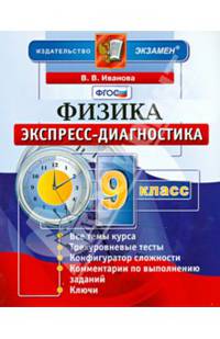 Физика. 9 класс. Экспресс-диагностика. ФГОС