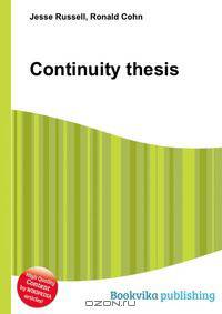 Continuity thesis