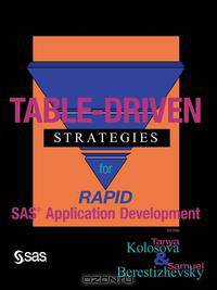 Table-Driven Strategies for Rapid SAS Applications Development