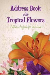 Address Book with Tropical Flowers