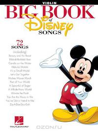 The Big Book of Disney Songs - Violin (Book Only)