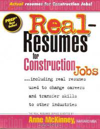 Real Resumes for Construction Jobs