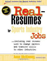 Real-Resumes for Sports Industry Jobs