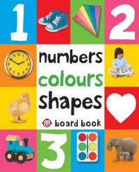 Numbers, Colours Shapes (soft to touch board book)
