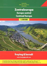Zentraleuropa / Europa Сentral / Centraal Europa: Autoatlas