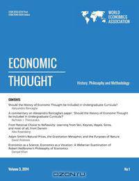 Economic Thought. Vol3, no 1, 2014