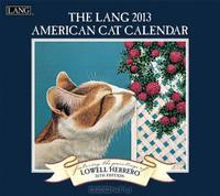 Perfect Timing - Lang 2013 American Cat Wall Calendar (1001547)
