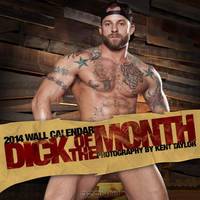 Raging Stallion Studios Dick of the Month 2014 Wall Calendar