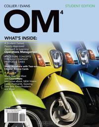 OM 4 (with Review Cards and Decision Sciences & Operations Management CourseMate with eBook Printed Access Card)