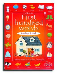 First 100 Words in English Sticker Book
