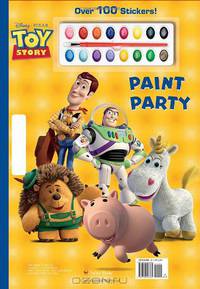 Paint Party (Disney/Pixar Toy Story) (Giant Paint Box Book)