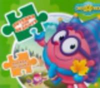 Книжка-мозаика "Смешарики. Потешки для нехочух"