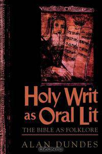 Holy Writ as Oral Lit