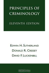 Principles of Criminology