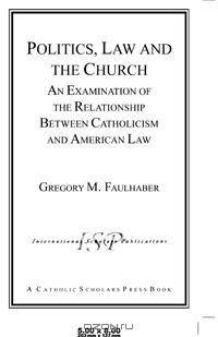 Politics, Law and the Church