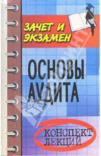 Основы аудита: конспект лекций