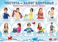 Демонстрационный плакат "Чистота - залог здоровья", А-2