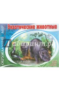 Окружающий мир. Экзотические животные. Узнай, назови, раскрась