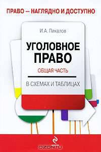 Уголовное право. Общая часть: учебное пособие в схемах и таблицах