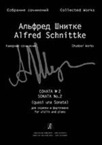 Собр. соч. Серия VI. Камерн. соч. Т. I. Тетр. 3: Соната № 2 (quasi una Sonata) для скрипки и ф-но. Клавир и партия