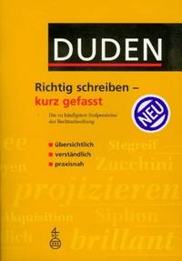 Duden Richtig schreiben - kurz gefasst