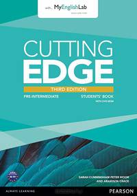 Cutting Edge. Pre-intermediate. Students' Book with MyEnglishLab access code (+DVD)