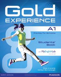 Gold Experience A1. Students' Book with MyEnglishLab access code (+DVD)