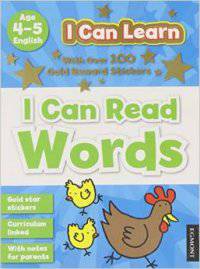 I Can Read Words age 4-5