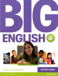 Big English 4: Activity Book (+ наклейки)