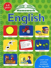 English. Help with Homework. Spiral-bound