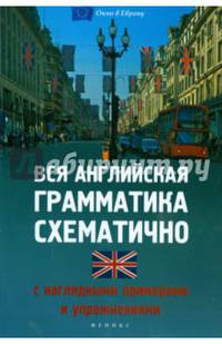 Вся английская грамматика схематично. С наглядными примерами и упражнениями. Учебное пособие