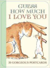 Guess How Much I Love You. Postkartenbuch