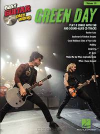 Green Day: Easy Guitar Play-Along Volume 10 (Book/CD)