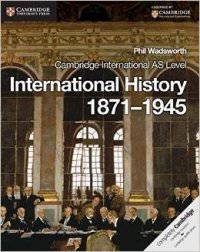 Cambridge International AS Level International History 1871-1945 Coursebook