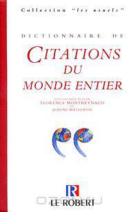 Dictionnaire de citations du monde entier