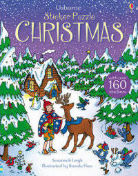 Sticker Puzzle. Christmas