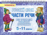 Русский язык. Части речи. Все трудности школьной программы. 5-11 класс Запоминай-ка!