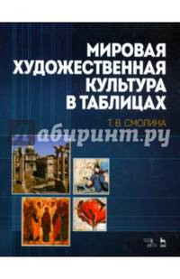 Мировая художественная культура в таблицах. Учебное пособие