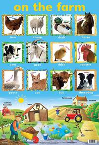 On the Farm. Плакат