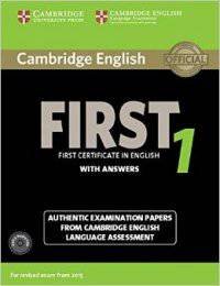 Cambridge English First 1 for Revised Exam from 2015 Student's Book Pack (Student's Book with Answers): Authentic Examination Papers. Language Assessment (+ Audio CD)