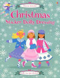 Christmas Sticker Dolly Dressing